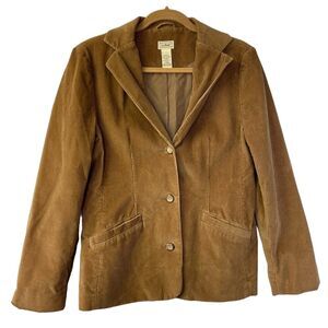 L.L. Bean Brown Corduroy Blazer